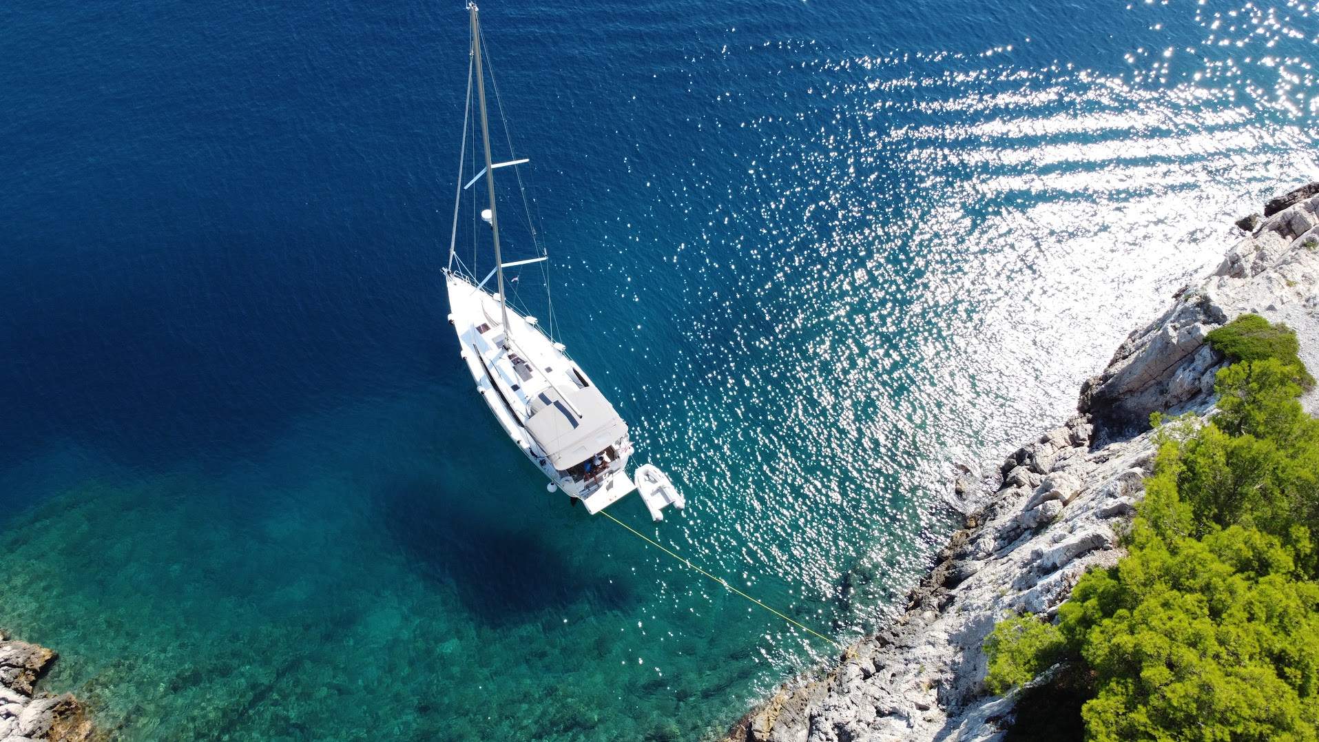 Segelreisen exklusiv für Paare in Dalmatien; SML