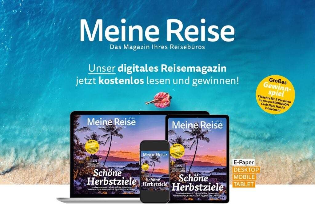 Meine Reise mit Gewinnspiel